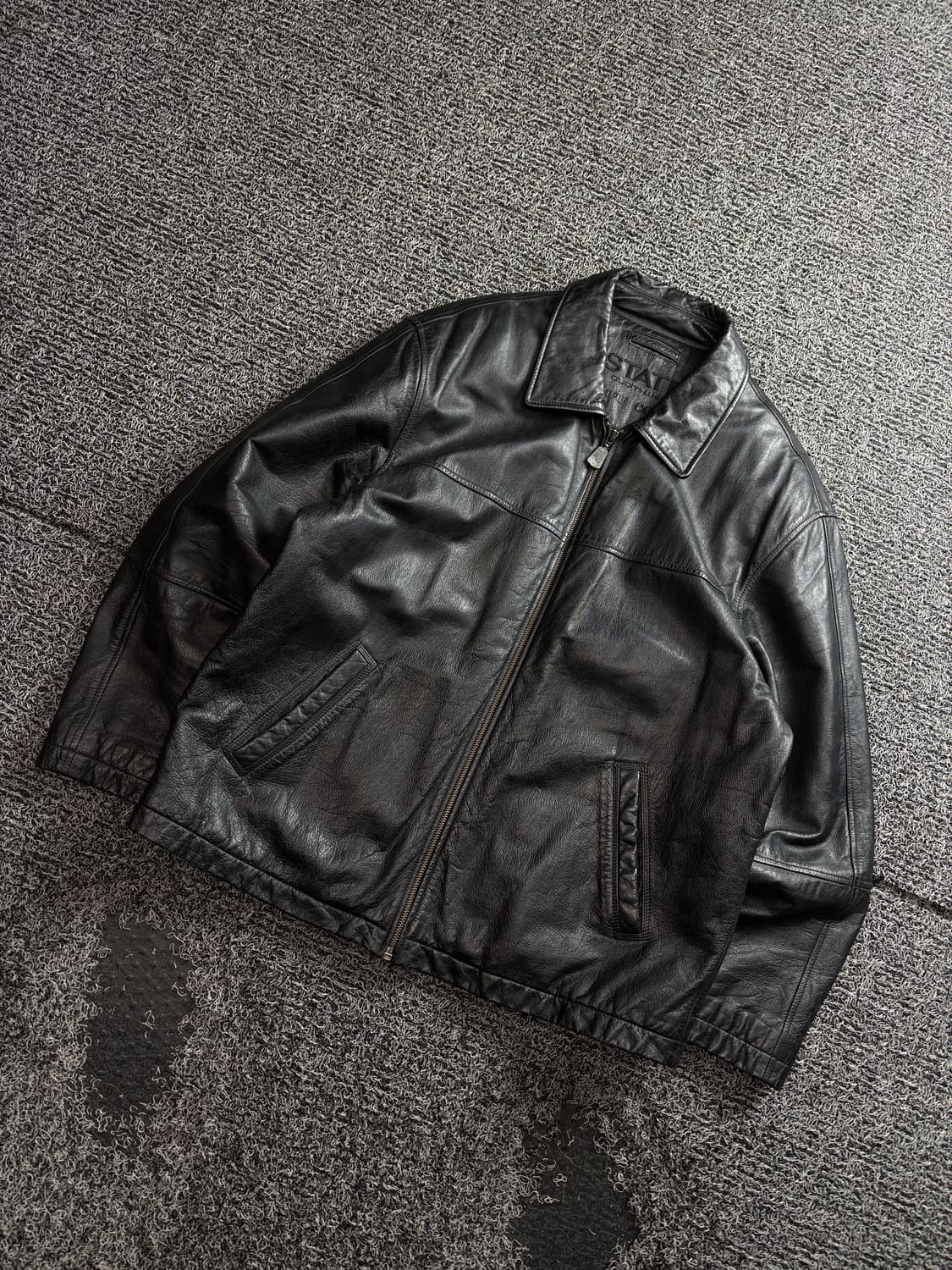 빈티지 아카이브 라이더 레더 가죽 자켓 3487 상품이미지1