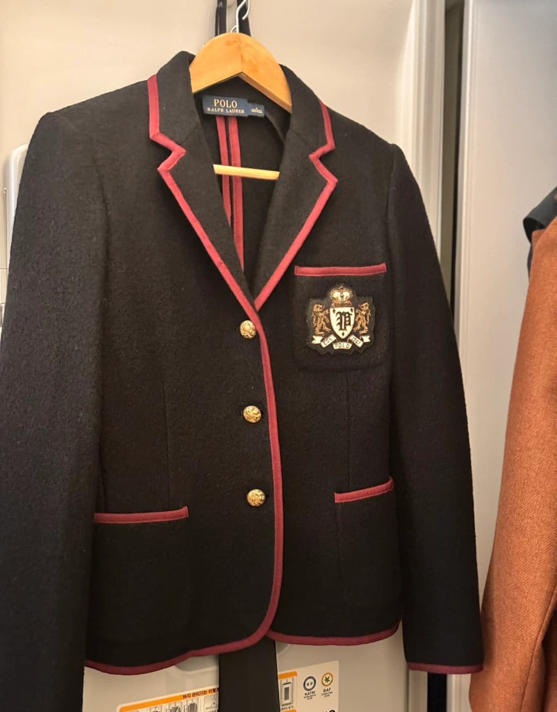 랄프로렌 울자켓 프레피룩 상품이미지1