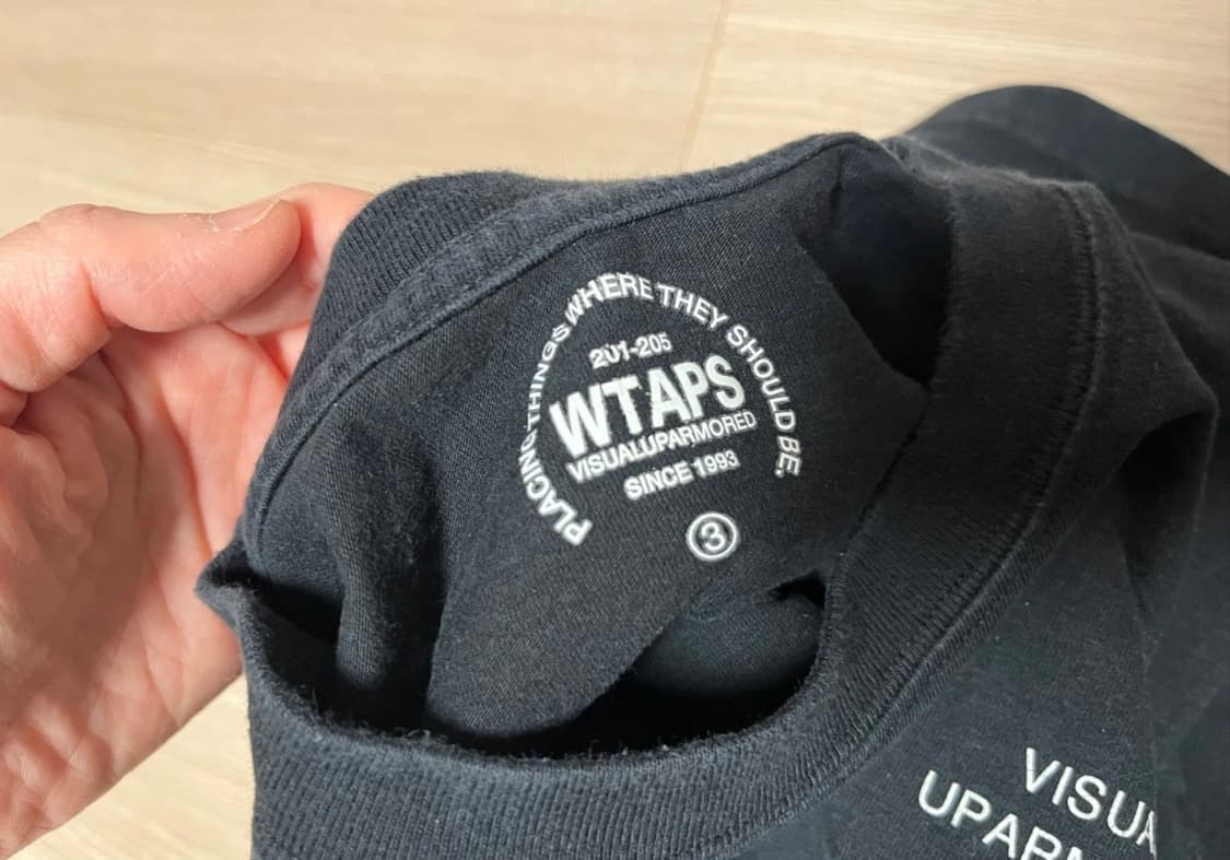 WTAPS 반팔티 사이즈 3 상품이미지4