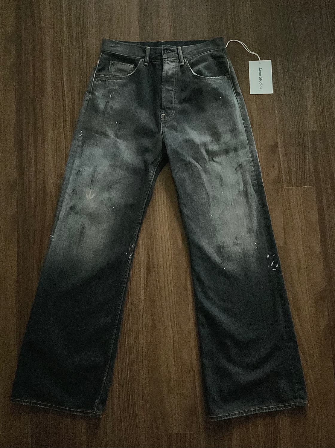 아크네 스튜디오 2021 트리필카 블랙 28/30 택포함 상품이미지4