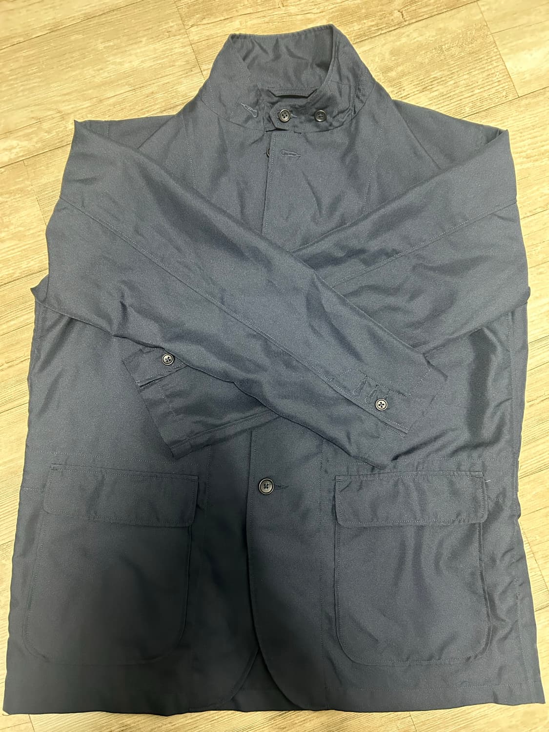 [M] 엔지니어드가먼츠 로이터자켓 네이비 판매합니다. 상품이미지3