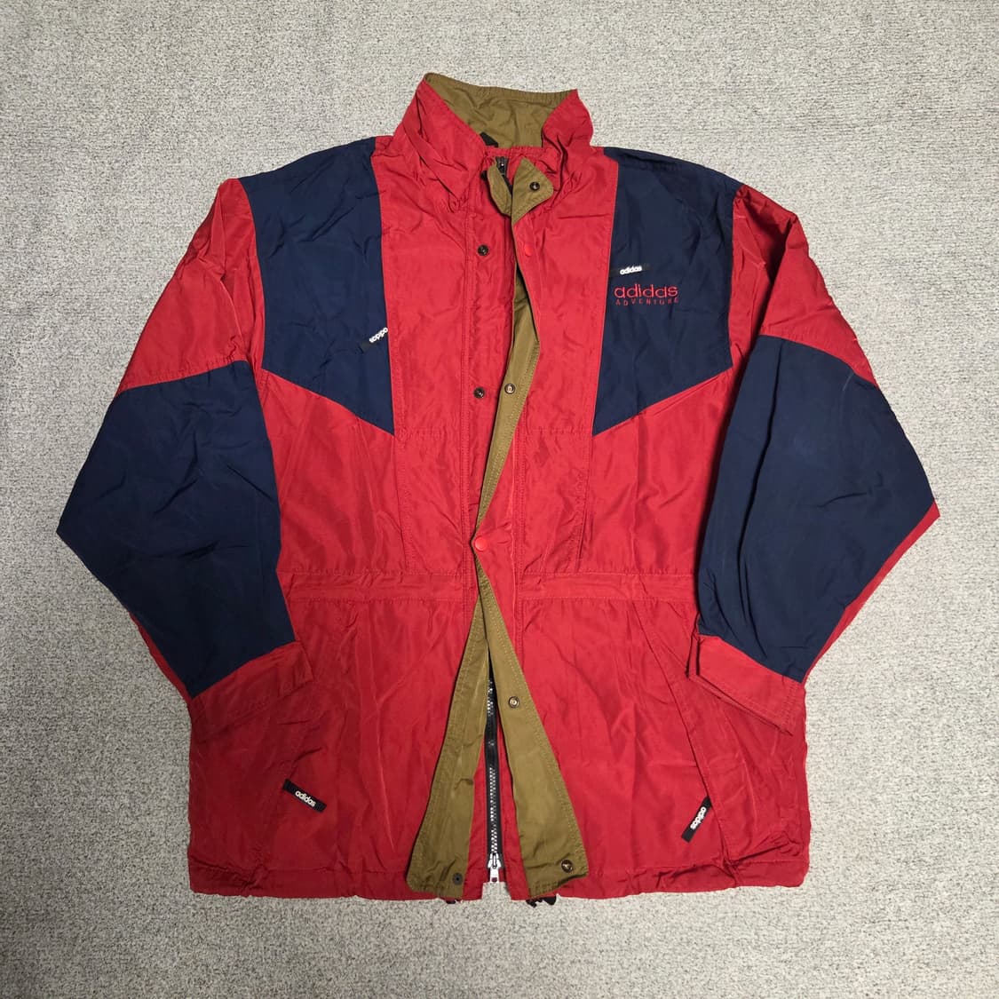 일본제 90-00s Adidas 바람막이 자켓 XL(105) 상품이미지1