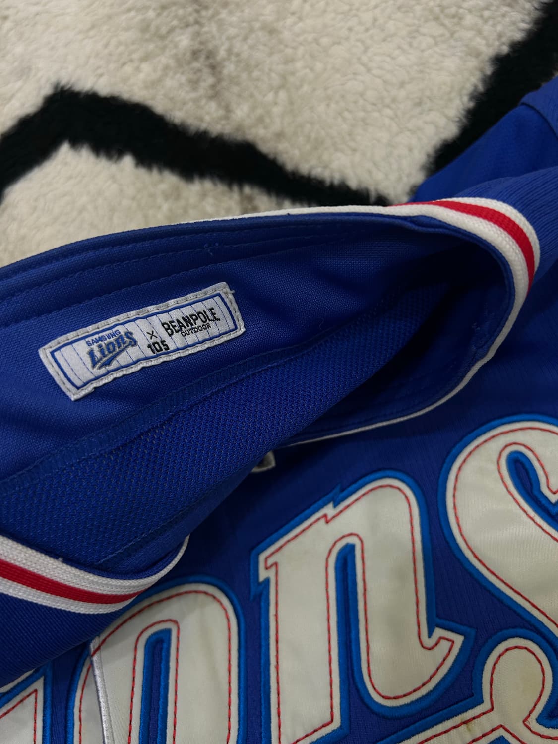 [XL]삼성라이온즈x빈폴 반팔 유니폼/박해민 상품이미지4