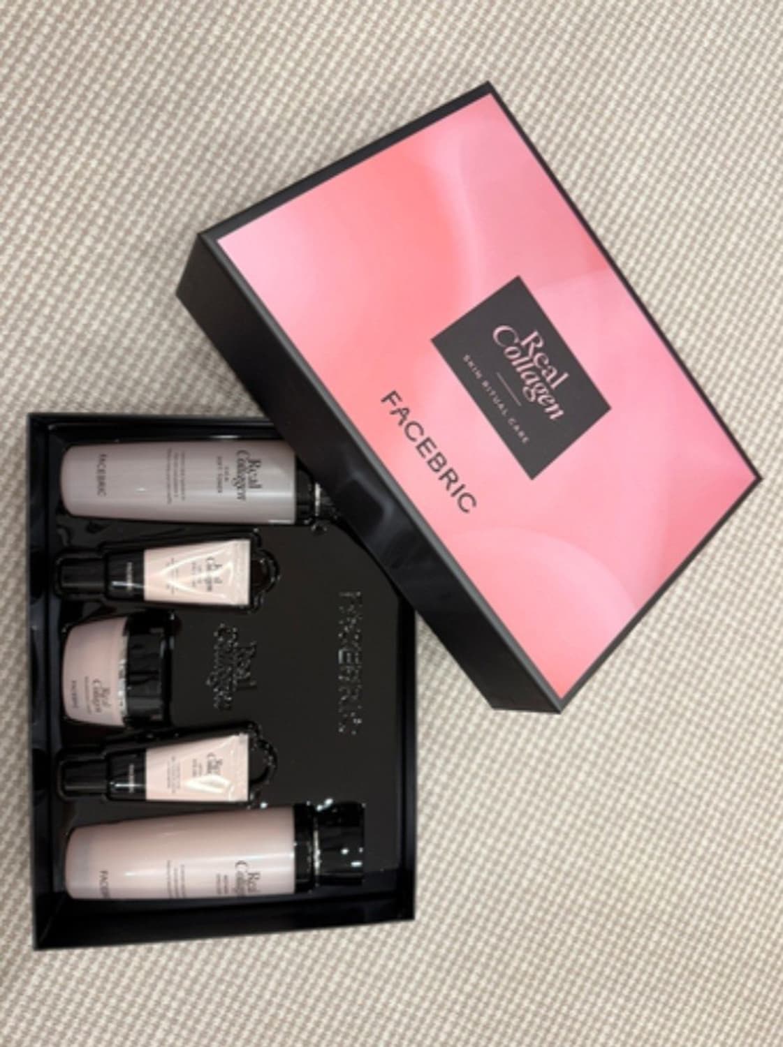 페이스 리얼 콜라겐 스킨 리츄얼 케어 4종 선물 종합세트 (토너130ml 상품이미지10