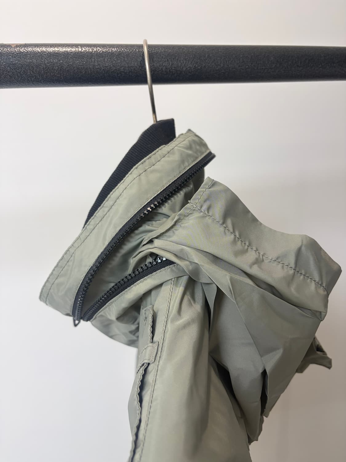 (XL) buckaroo 버커루 히든 후드 바람막이 블루종 자켓 상품이미지3