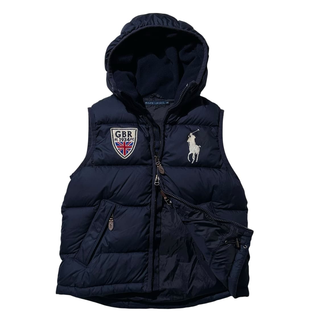 폴로 랄프로렌 빅포니 브리튼 구스다운 푸퍼 패딩 조끼 상품이미지1