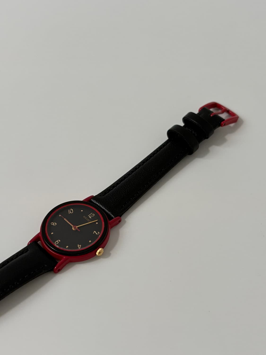 80s black dial ladies quartz (deadstock) 상품이미지7