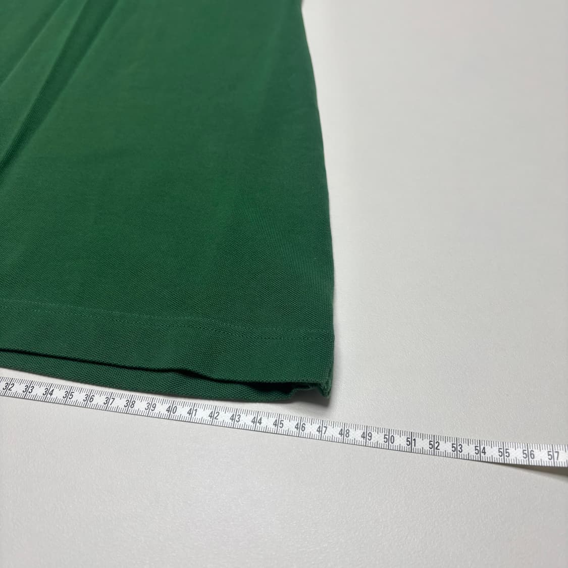 라코스테 피그먼트 그린 크록패치 하프버튼 트임 카라넥 PK 피케 반팔 상품이미지9