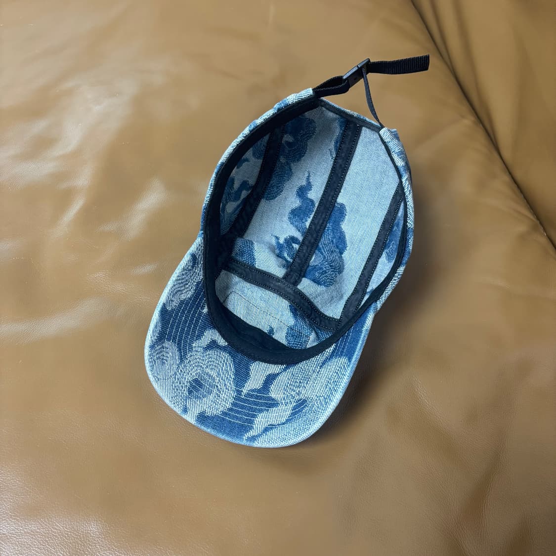 Supreme 슈프림 플레임 데님 캠프캡 모자 (Flames Denim) 상품이미지6