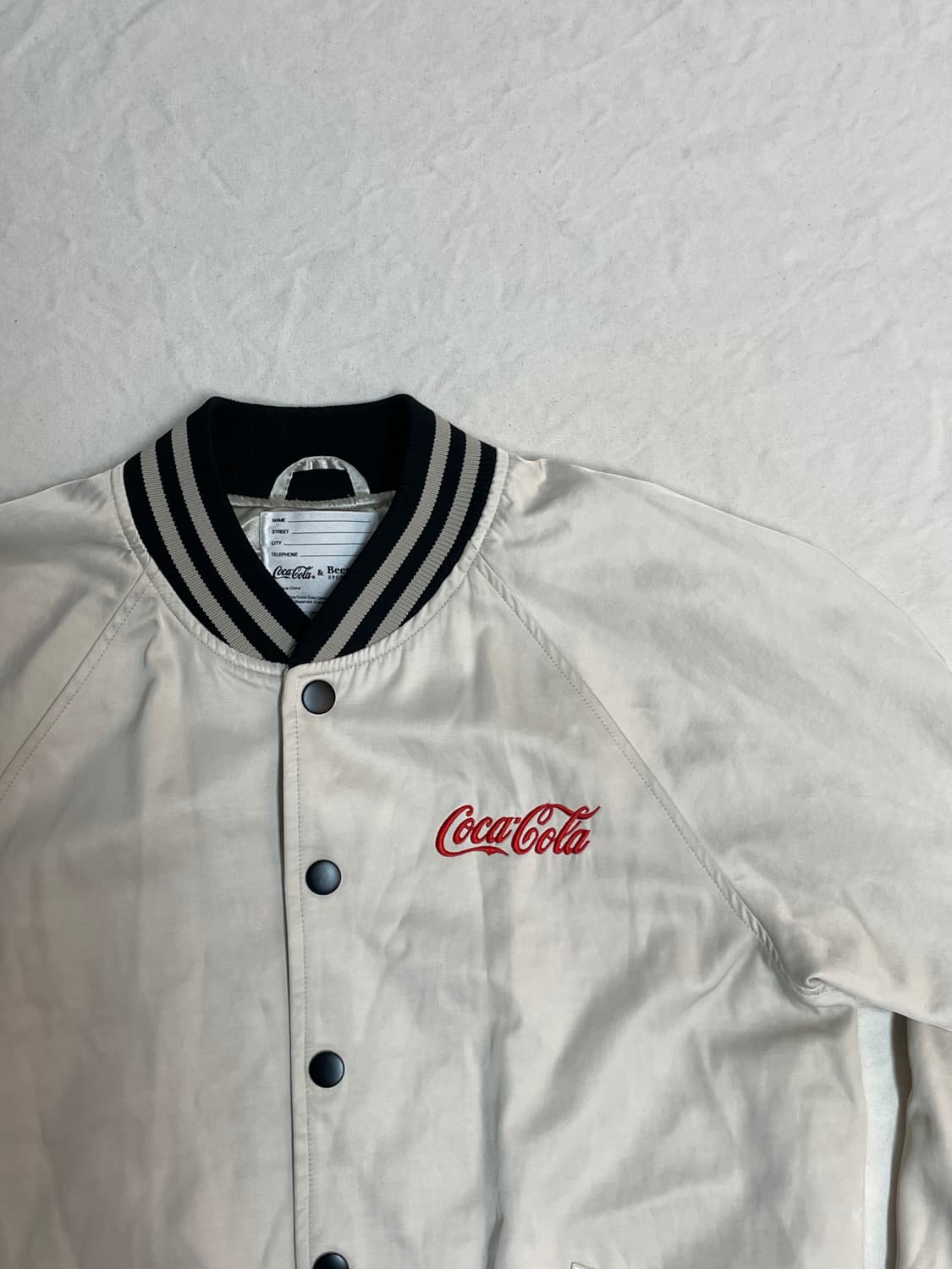 코카콜라 & 빈트릴 바시티 자켓  상품이미지2