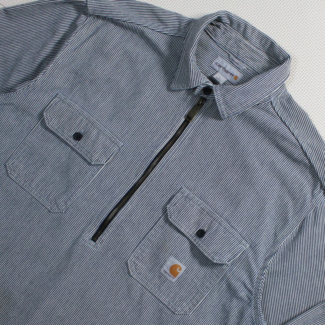 Carhartt 칼하트 스프라이트 하프집업 워크셔츠  상품이미지4