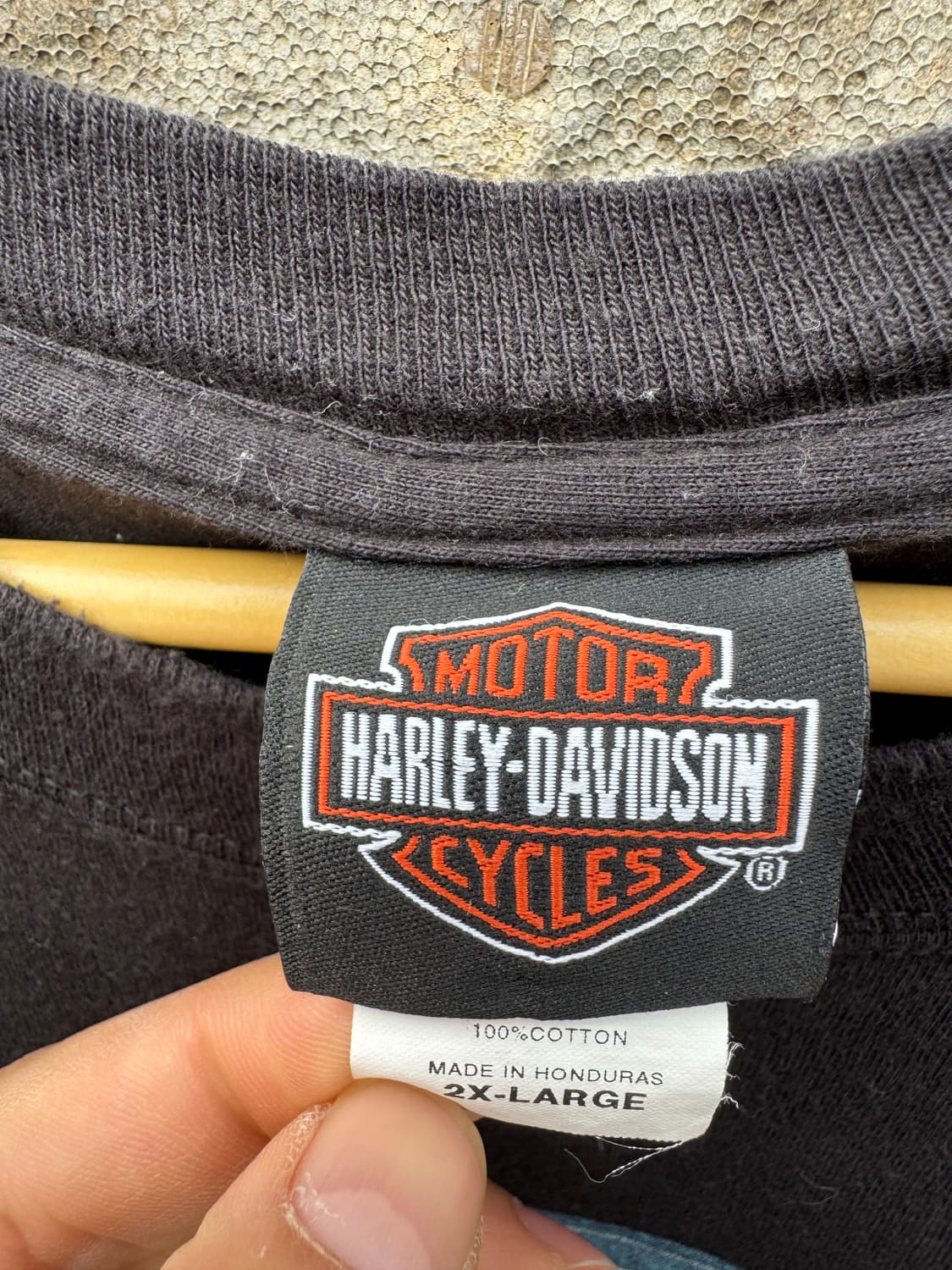 할리데이비슨 빈티지 2013 헤인즈 불독 프린팅 반팔 티셔츠 2xl 상품이미지5