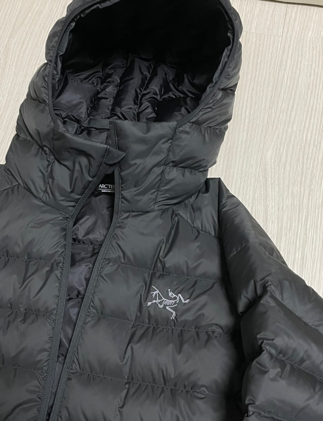 아크테릭스 세륨후디 블랙 Msize  상품이미지2