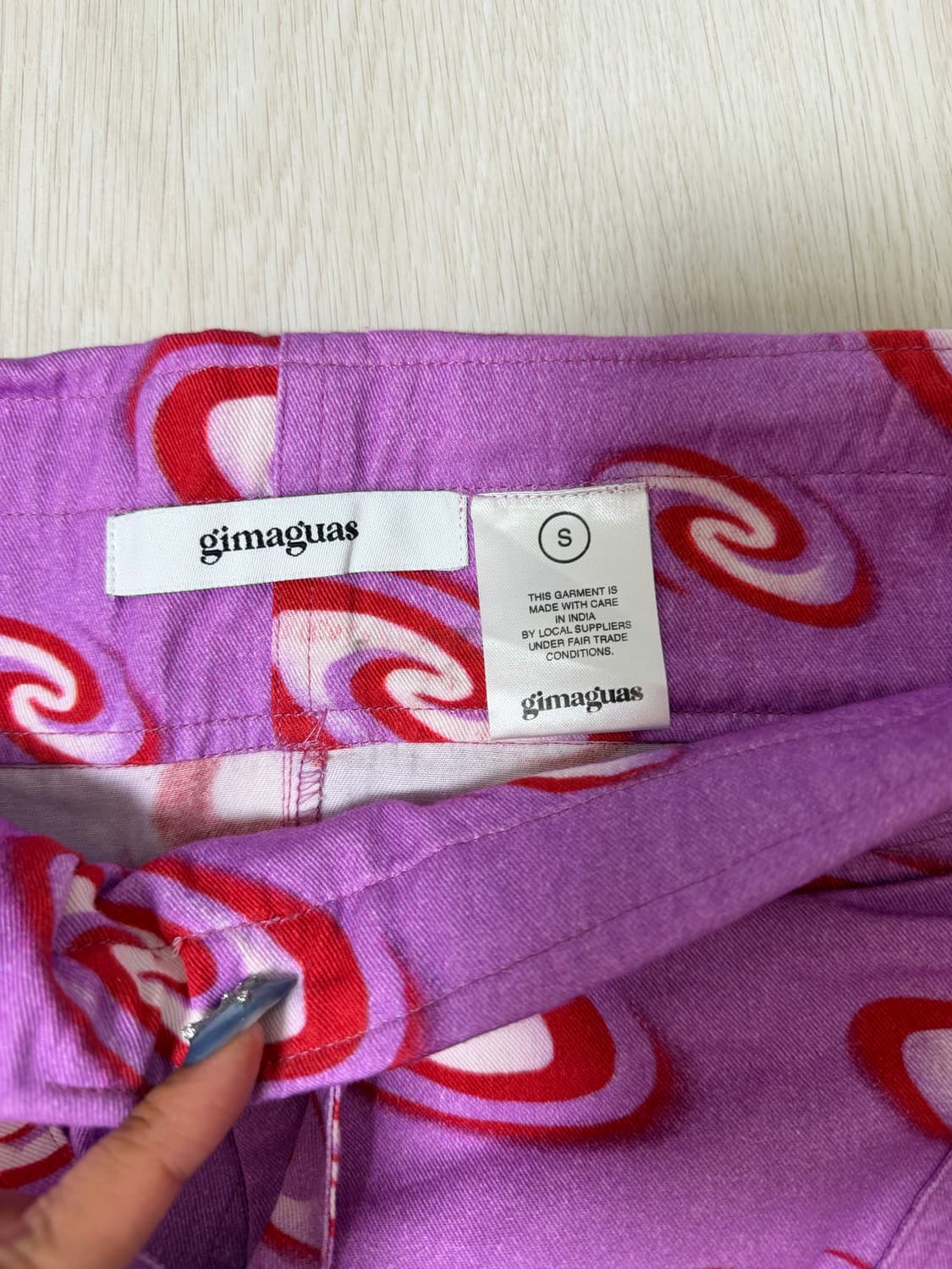 Gimaguas Frisbee Purple Oahu Trousers S 상품이미지3