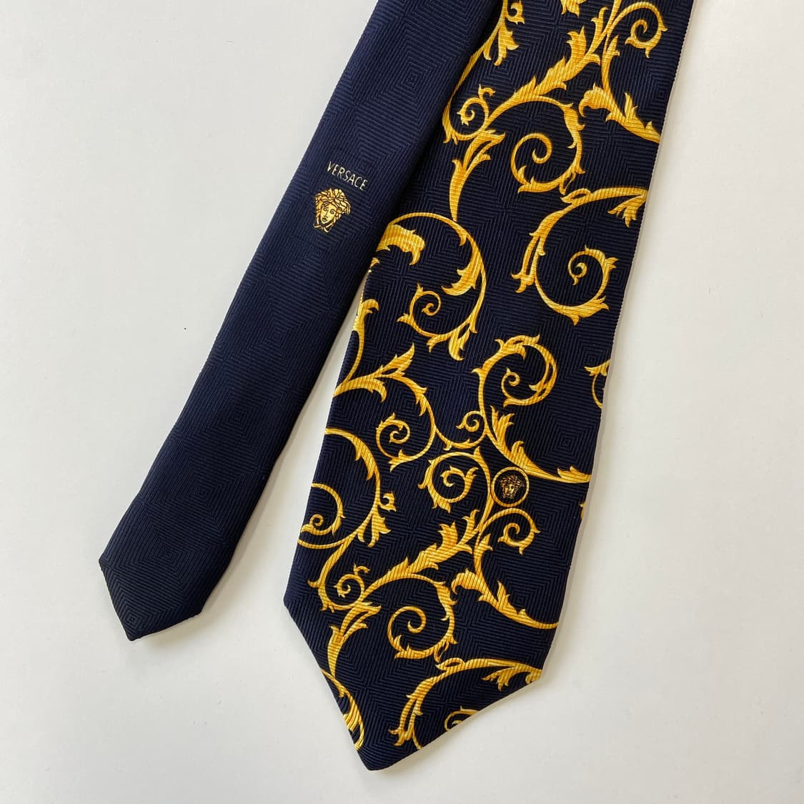 Versace 베르사체 메두사로고 정품 명품 넥타이 상품이미지2