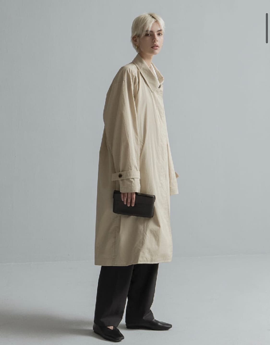 오어 Ore 밀로 트렌치코트 롱코트 프리사이즈 상품이미지1