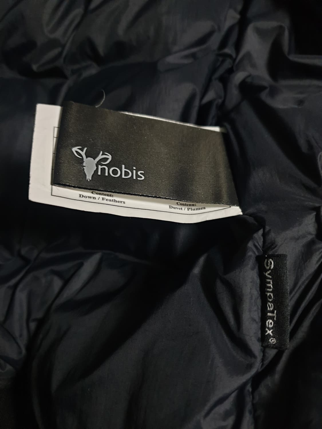 노비스 튤라 패딩 코트 블랙 (S) 상품이미지5