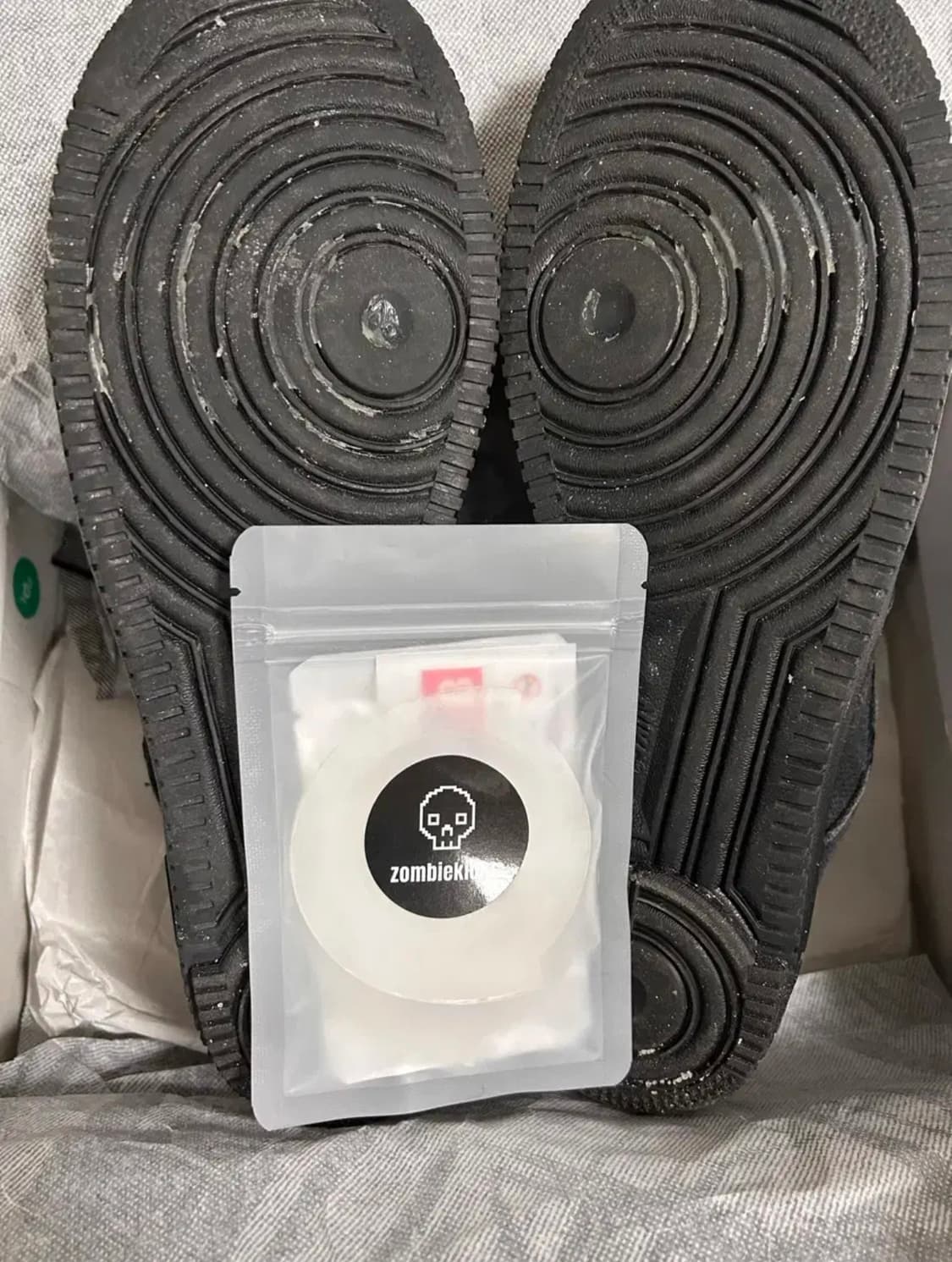 스투시 나이키 에어포스 1 트리플 블랙 상품이미지5