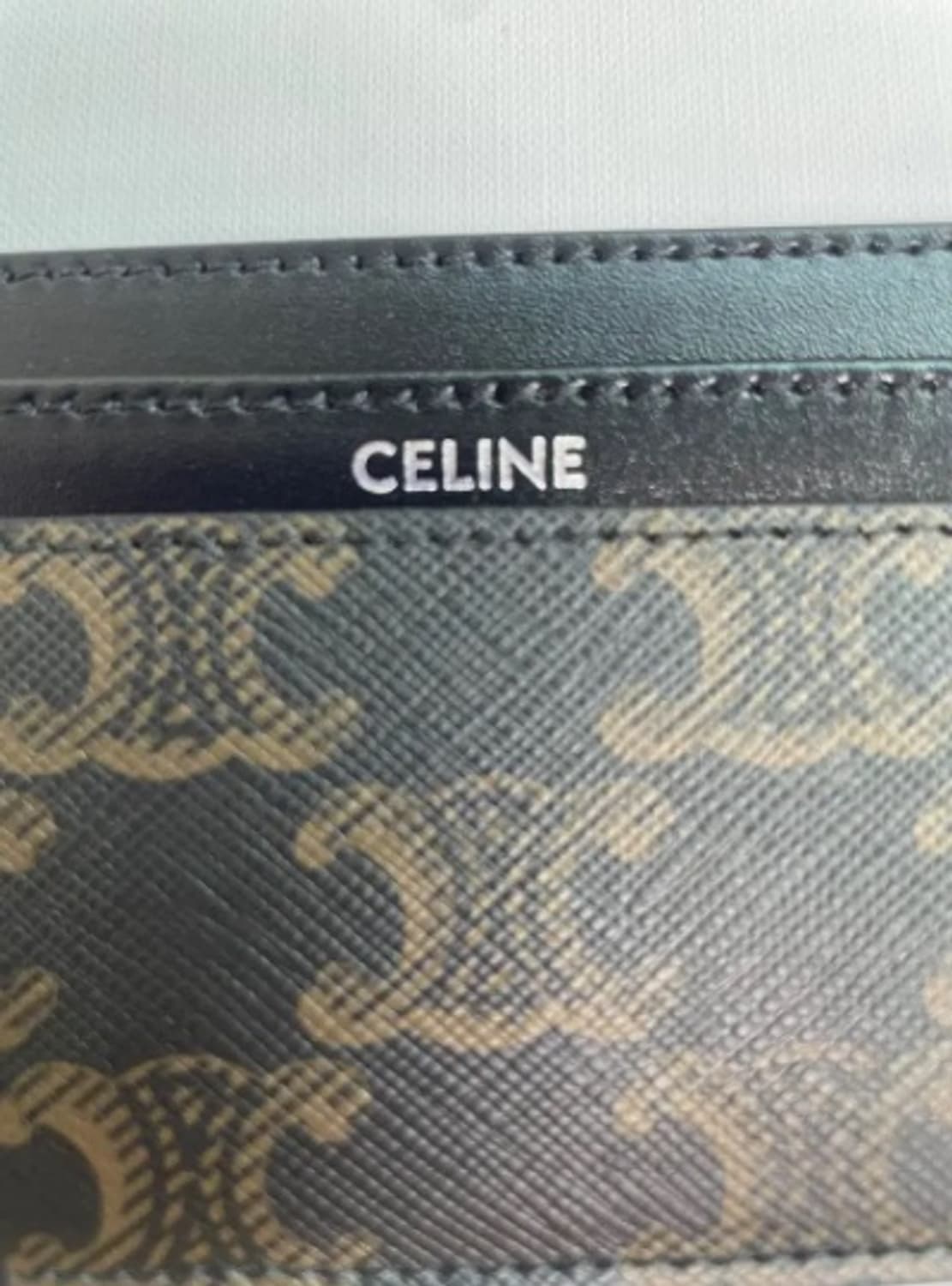 [정품] 셀린느 트리옹프 카드 지갑 새상품 급  상품이미지3