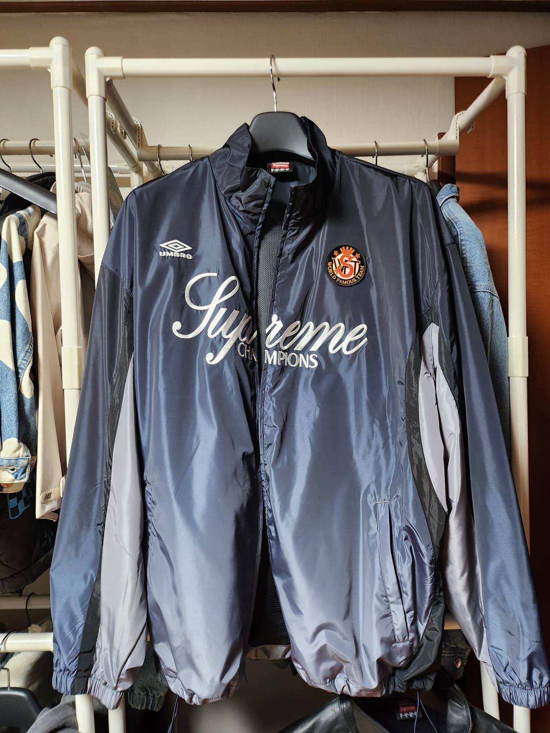 25Fw 슈프림x엄브로 트랙자켓 블랙 상품이미지1