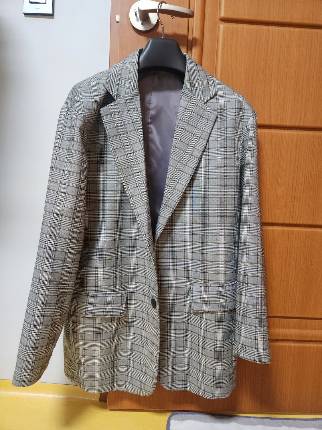 체크 블레이저 상품이미지1