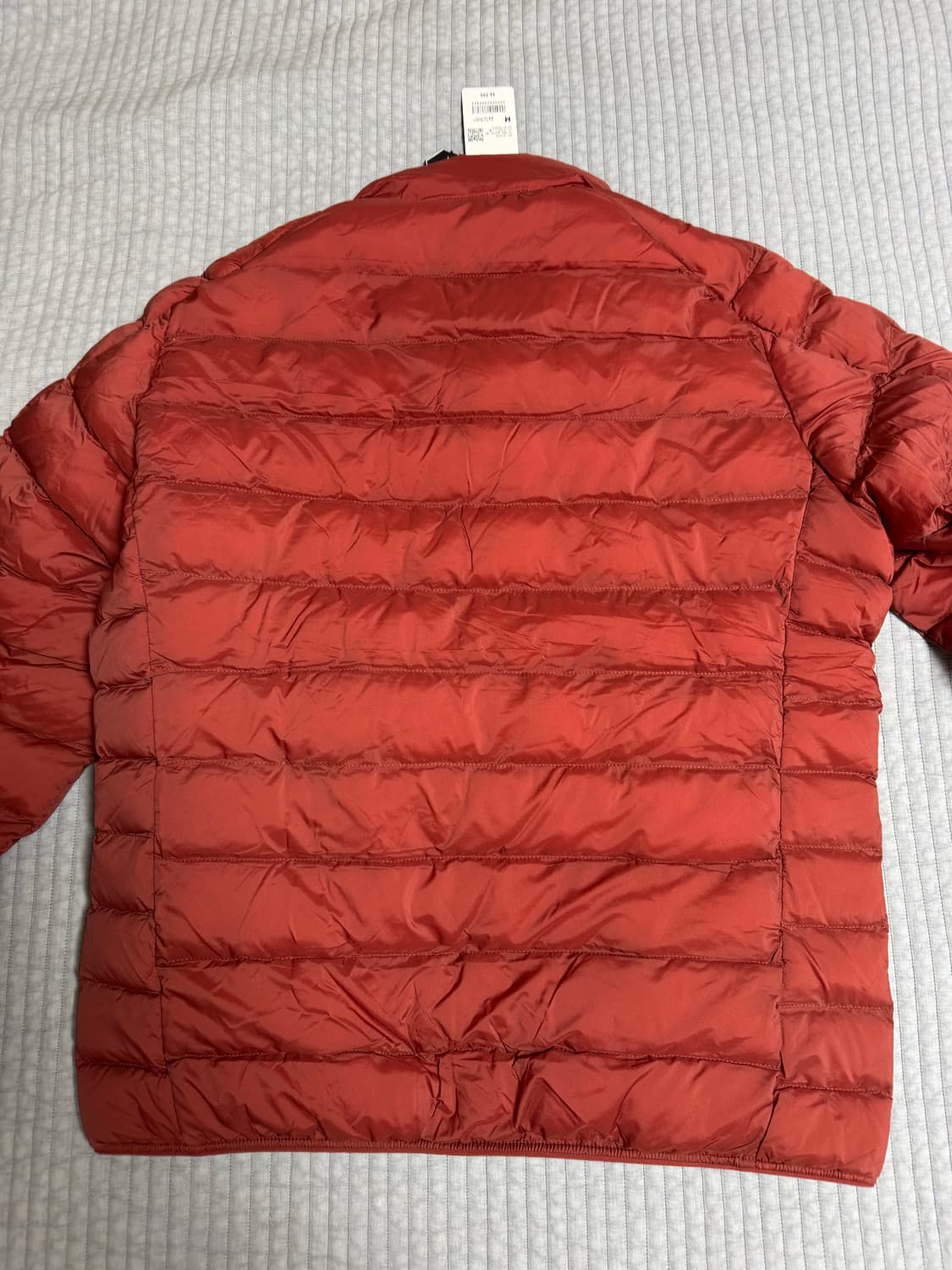 유니클로 퍼프테크 경량패딩 재팬 m 사이즈 레드 색상 상품이미지4