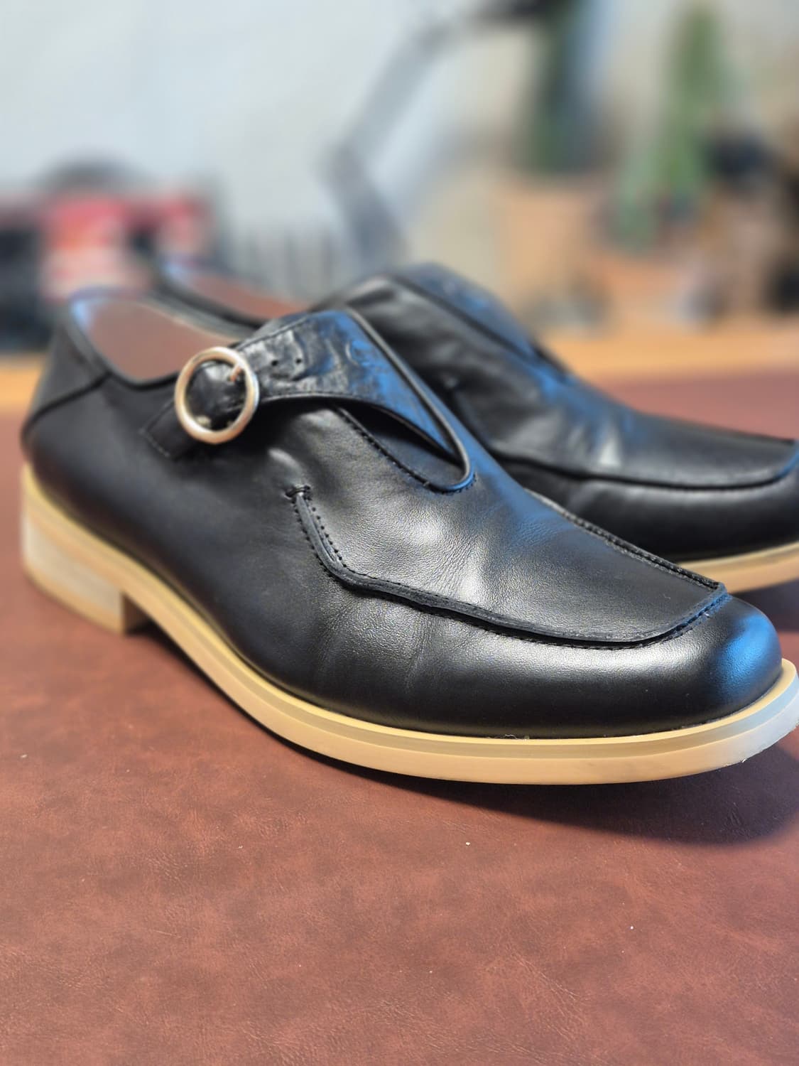 실착용1회 260-265(41)베로니카포런던 남자구두  상품이미지7