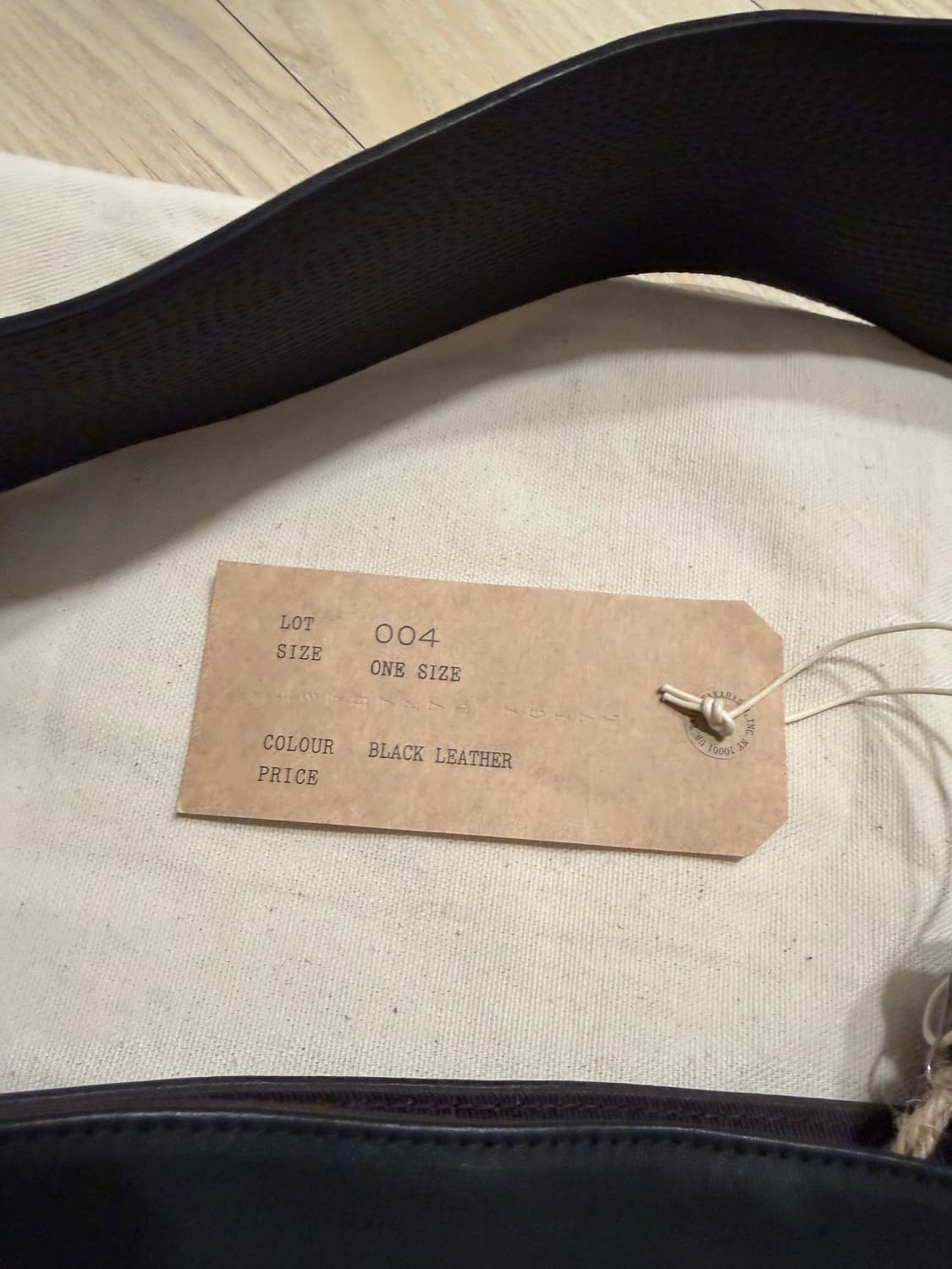 타이가 타카하시 뉴스보이백 홀스 레더 LOT.004 상품이미지3