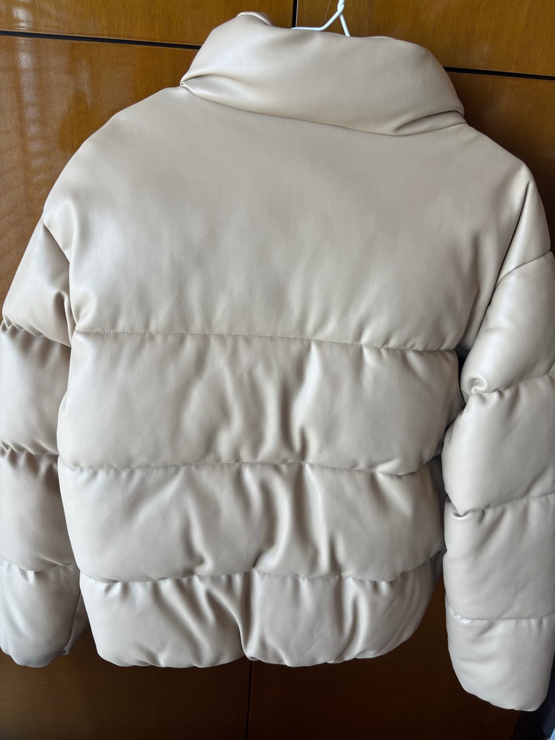 레더패딩 베이지  상품이미지3