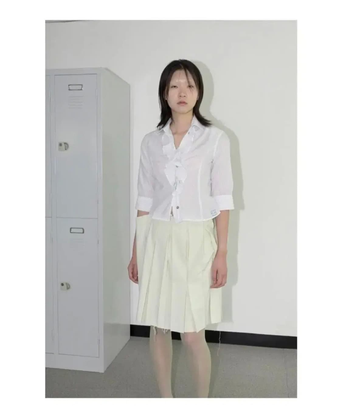 에옹쓰 stts 플리트 스커트  상품이미지1