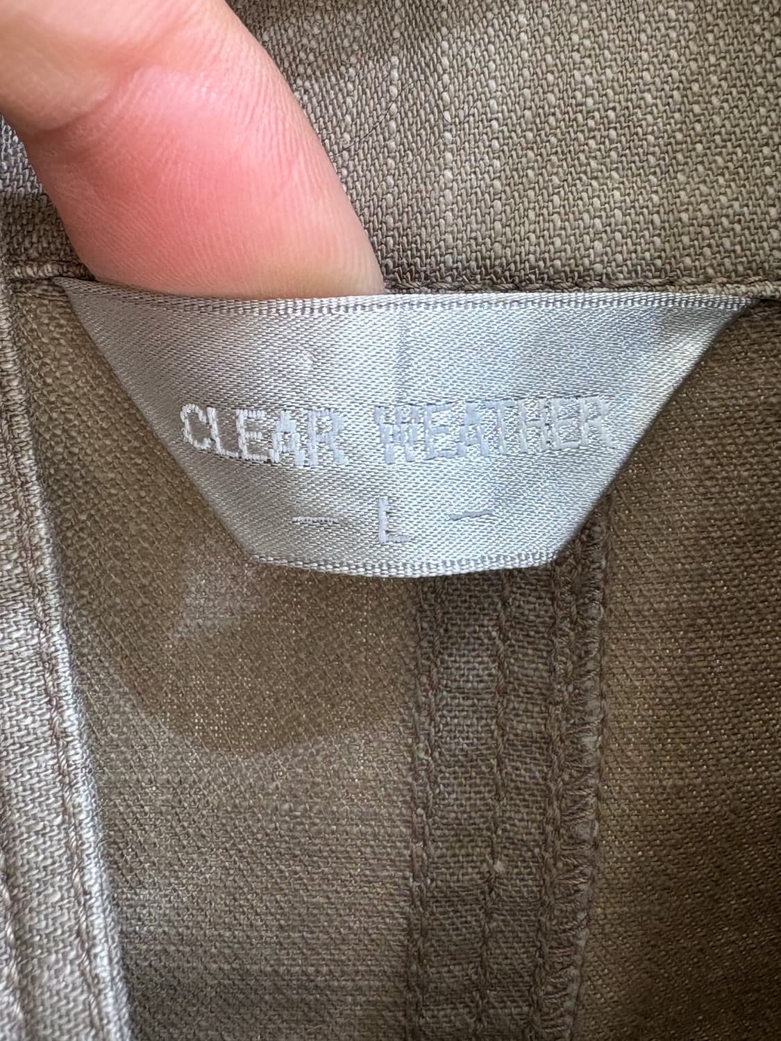 CLEAR WEATHER 자켓 상품이미지6