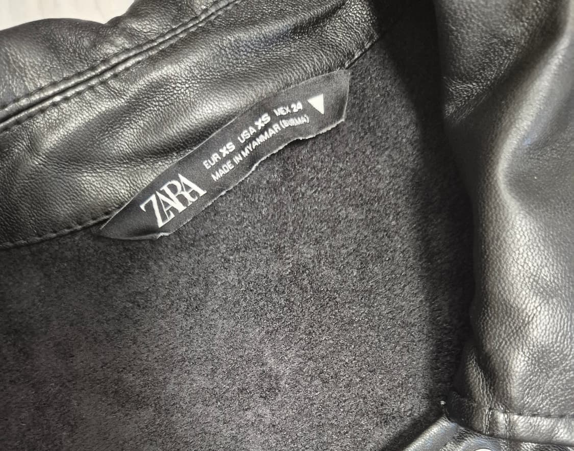 자라 가죽자켓(21fw) 상품이미지3