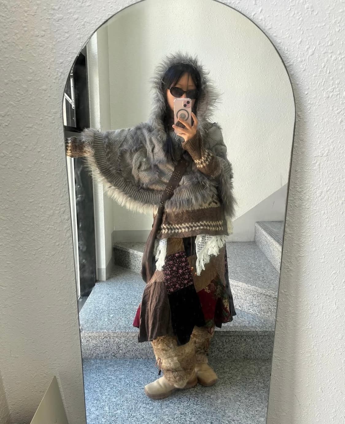 빈티지 히피 모리 코디 세트 상품이미지1