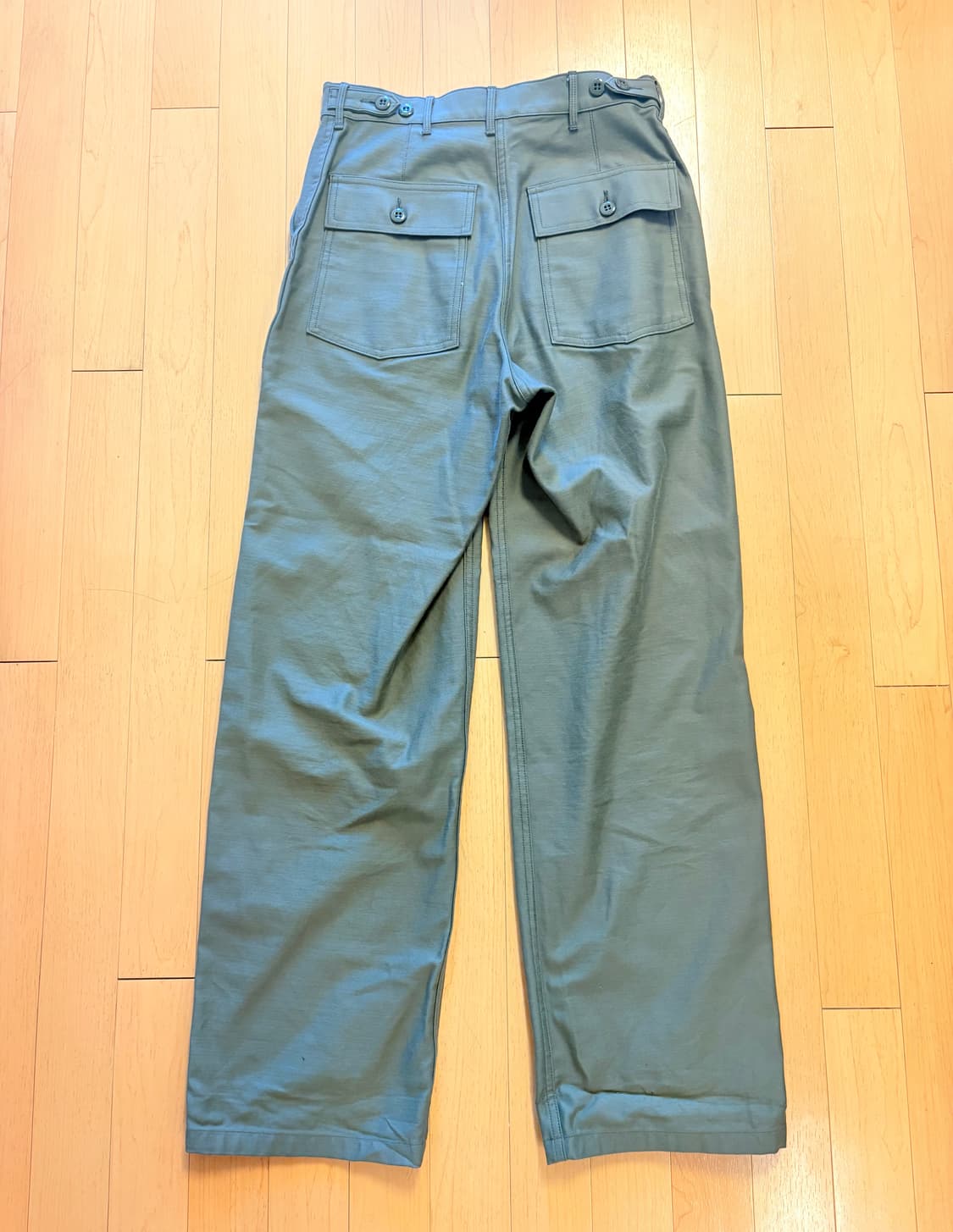 HYKE Baker Pants 카키 3 상품이미지6