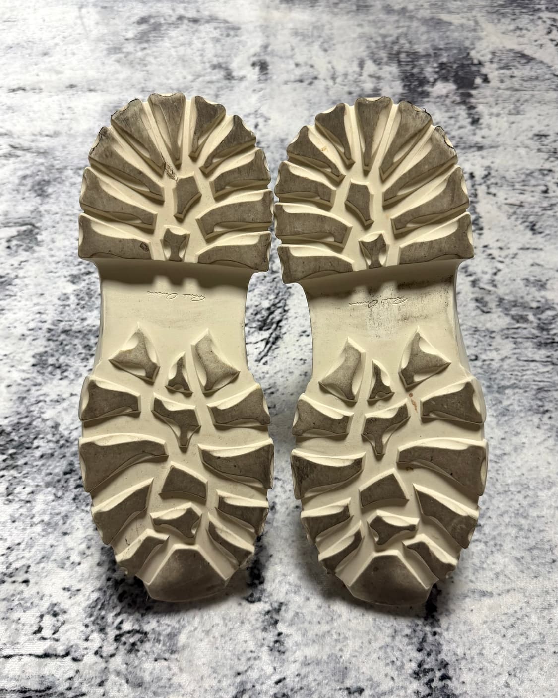 (풀구성) 릭오웬스 보조 비틀 트랙터 부츠 밀크 LCO 42 상품이미지4