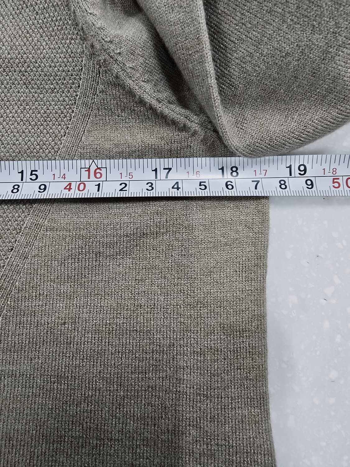 베스티벨리 베이지색 목폴라 긴팔 니트85 상품이미지8