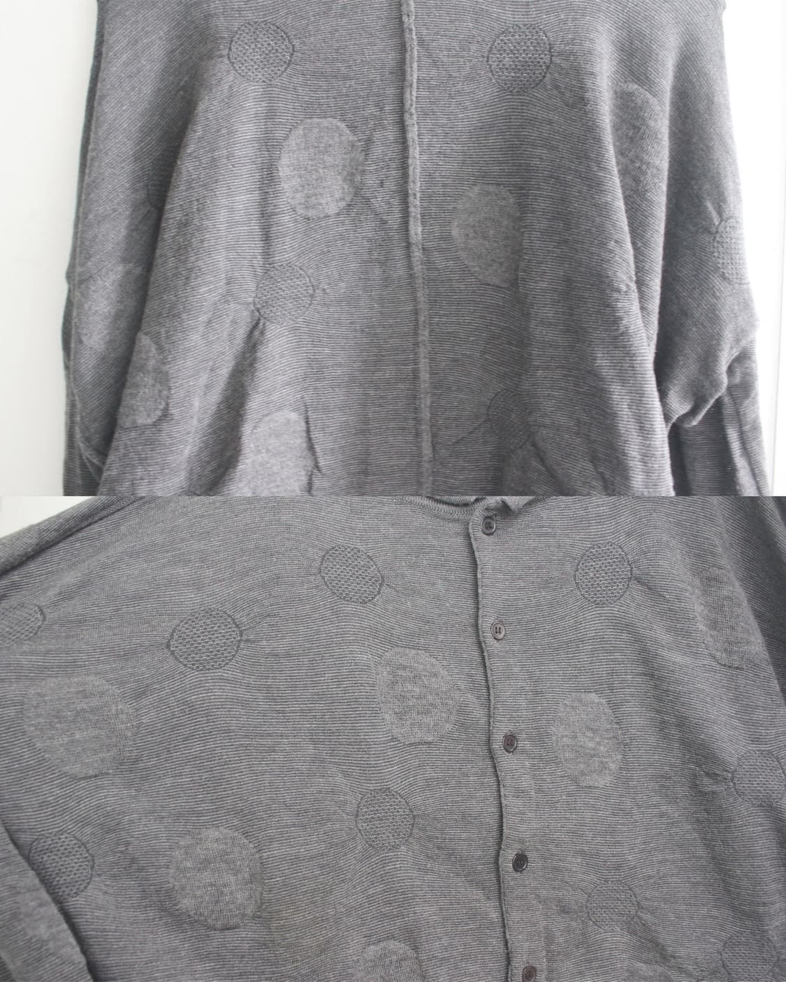 yohji yamamoto y’s  jacquard polkadot ca 상품이미지4