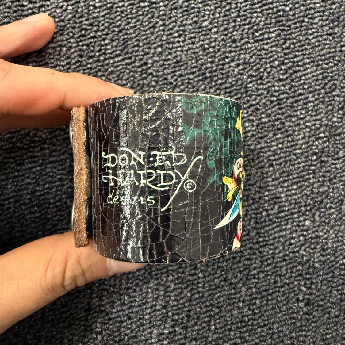 에드하디 빈티지 크랙 가죽 팔찌 상품이미지3