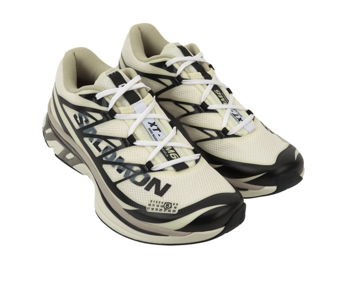 새상품)살로몬 x MM6 메종 마르지엘라 XT-MM6 바닐라 아이스 블랙 상품이미지3