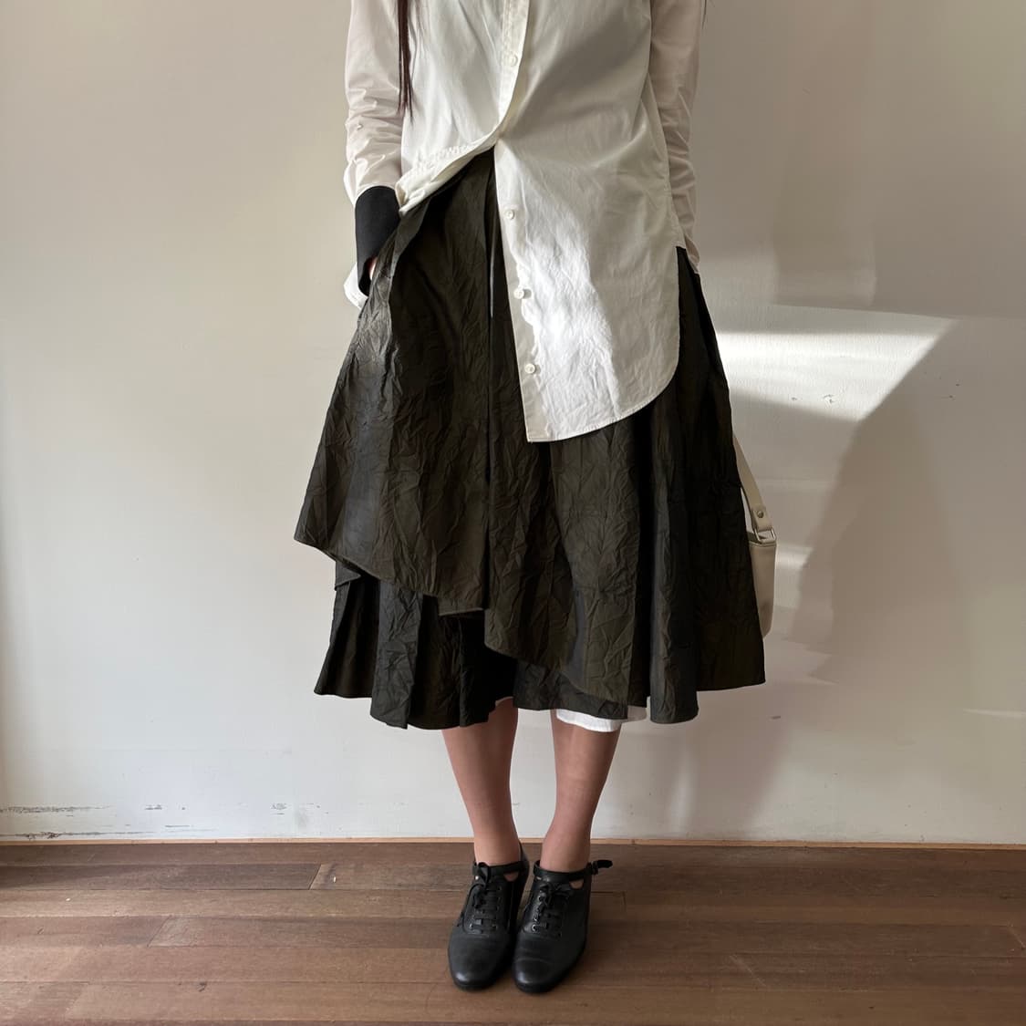 질샌더 jil sander navy 디테일 스커트 상품이미지1