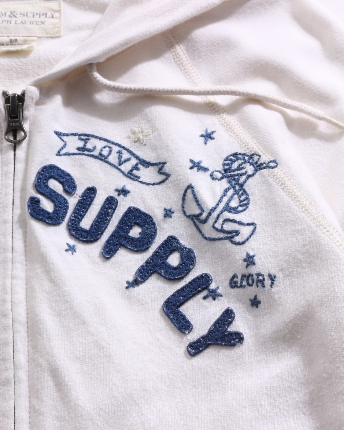 H-2746 polo denim&supply 딱붙 후드집업 상품이미지5