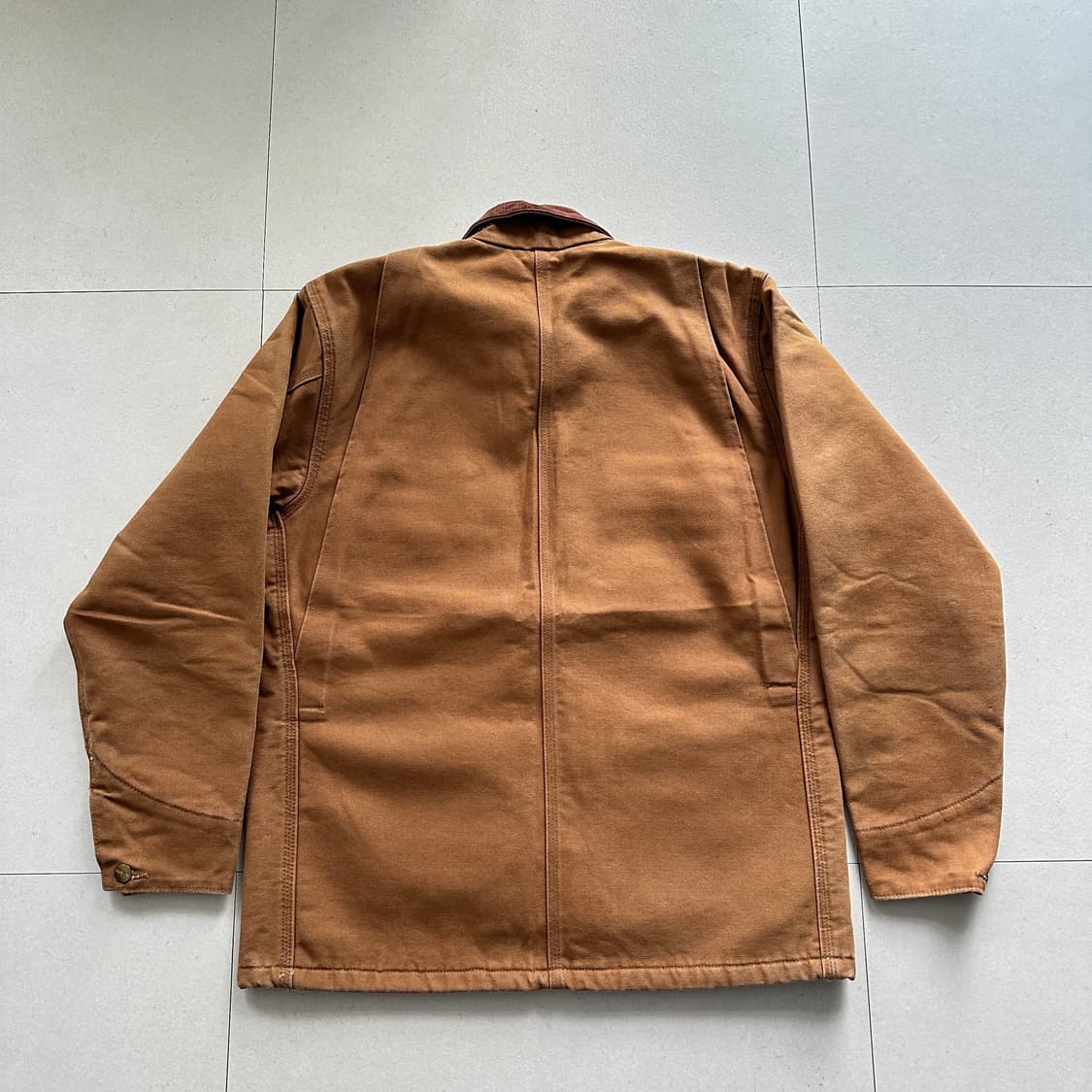 17년생산 칼하트 C001 브라운 초어자켓 S 멕시코 상품이미지6