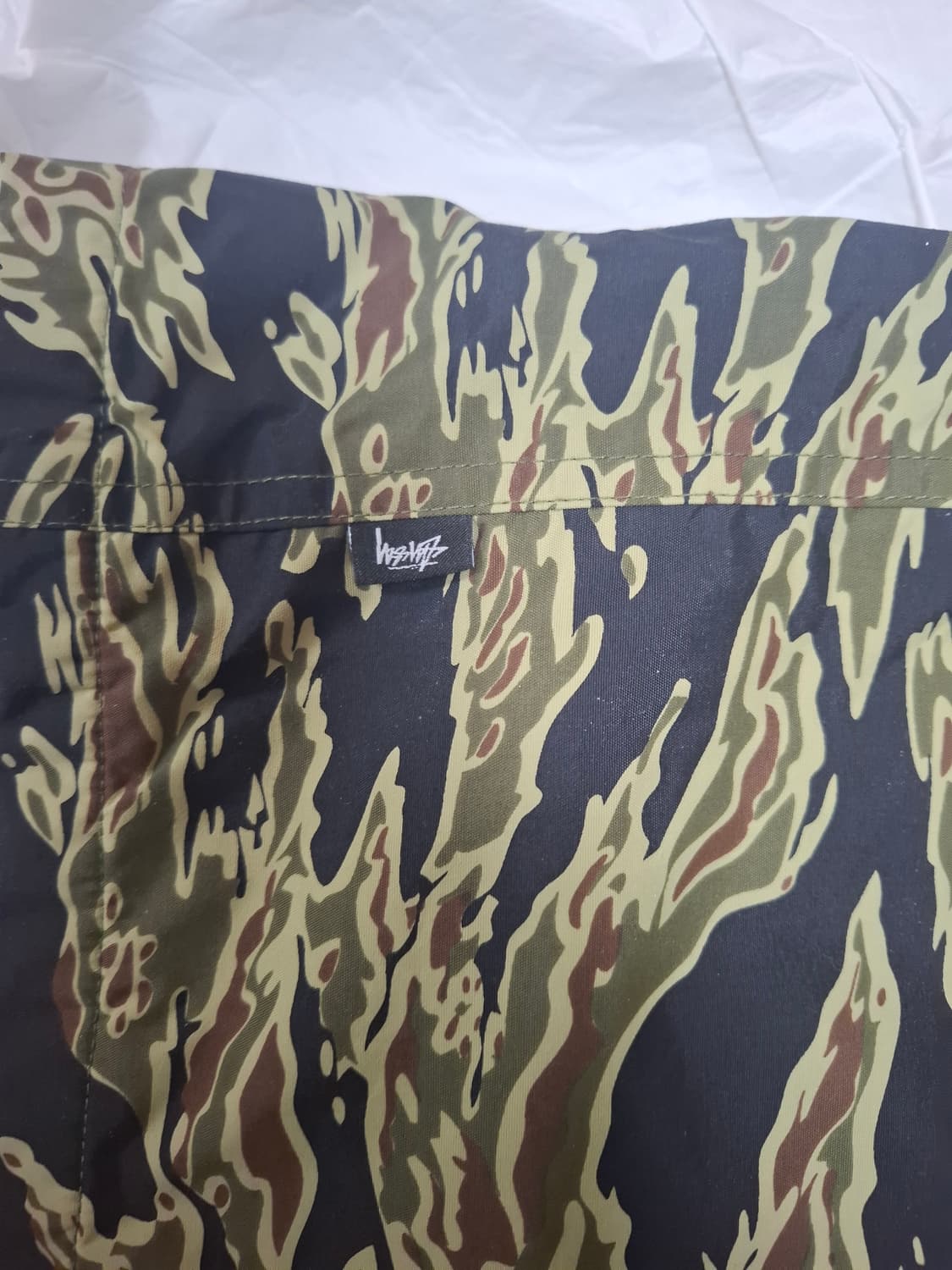 스투시 타이거카모 카모 코지자켓 자켓 팝니다. 상품이미지5