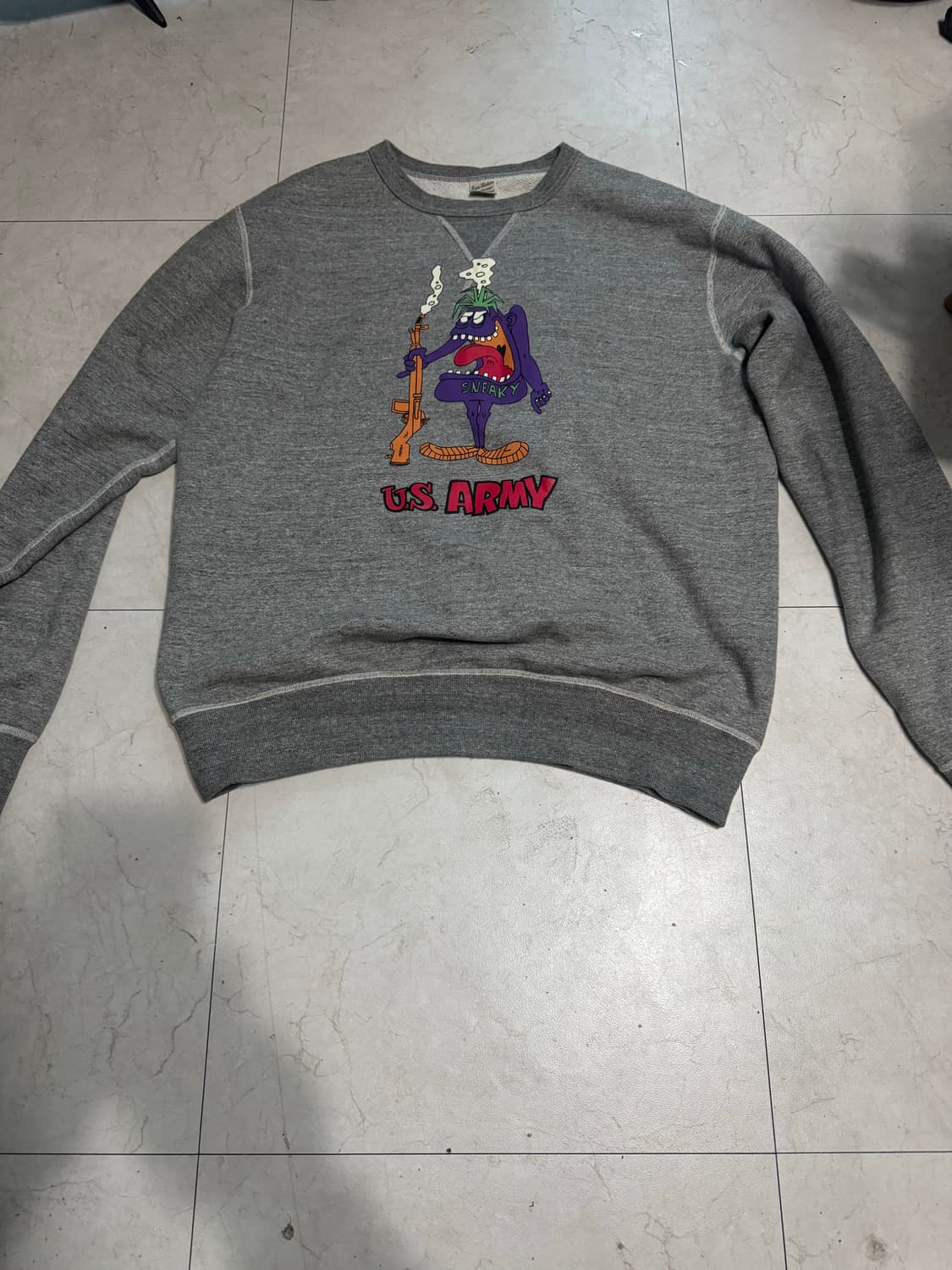 버즈릭슨 맨투맨 그레이 xxl 상품이미지1