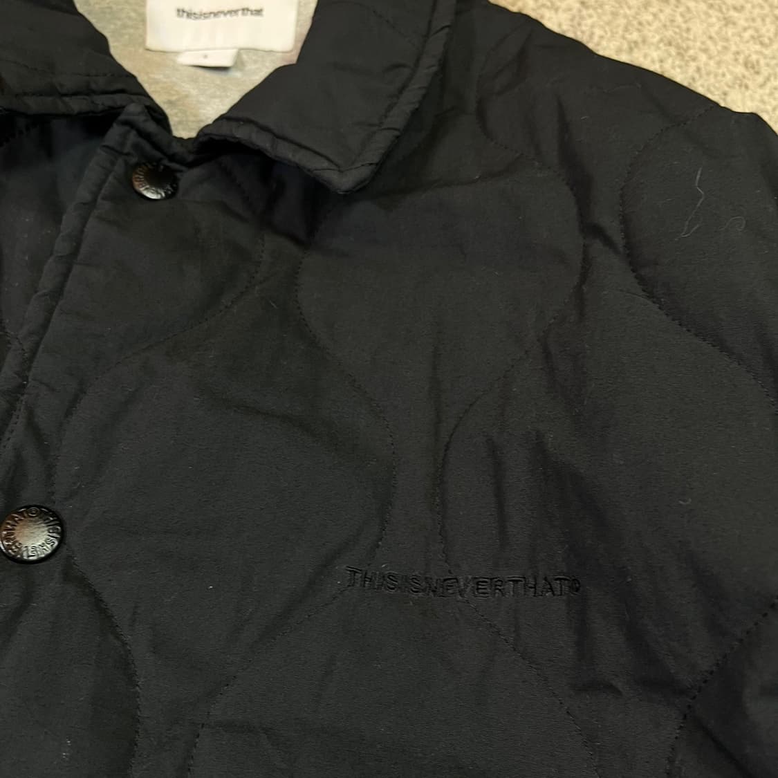 디스이즈네버댓 폴라택 퀼티드 자켓 상품이미지2