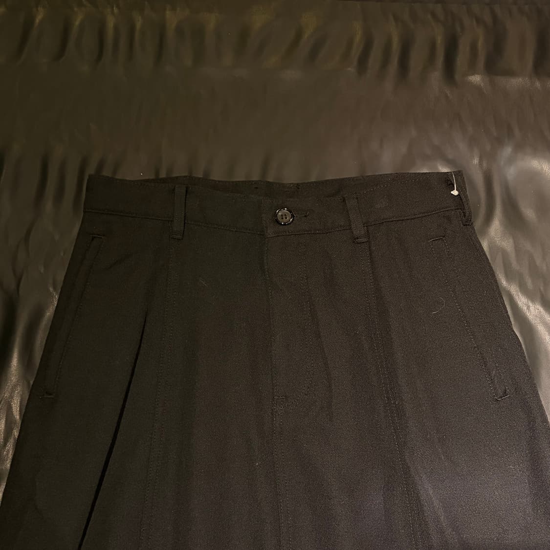 꼼데가르송 CDG 로고 드롭크로치 팬츠 상품이미지3