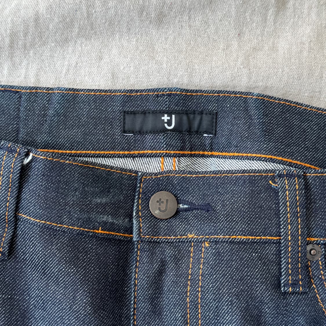 유니클로 질샌더 생지 데님팬츠 32 상품이미지5