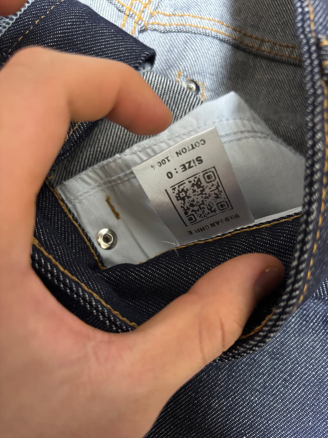 9999아카이브 Lingking wide 데님팬츠 상품이미지8