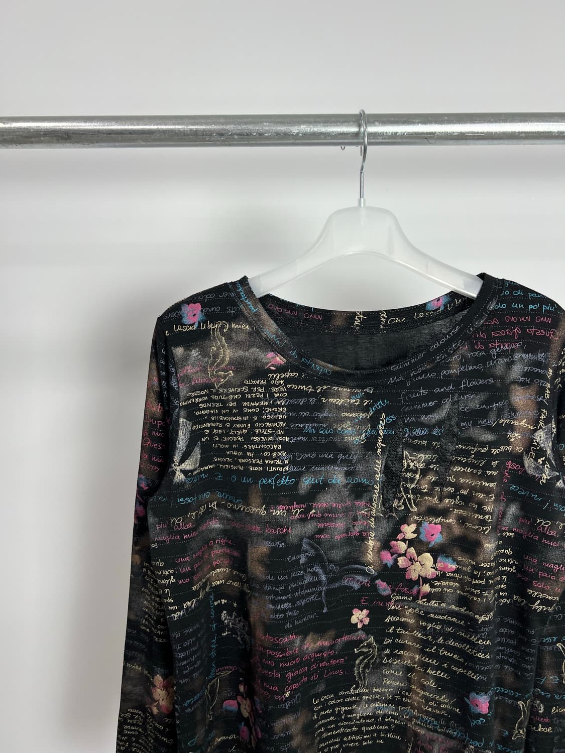 빈티지 패턴 롱 슬리브 상품이미지2