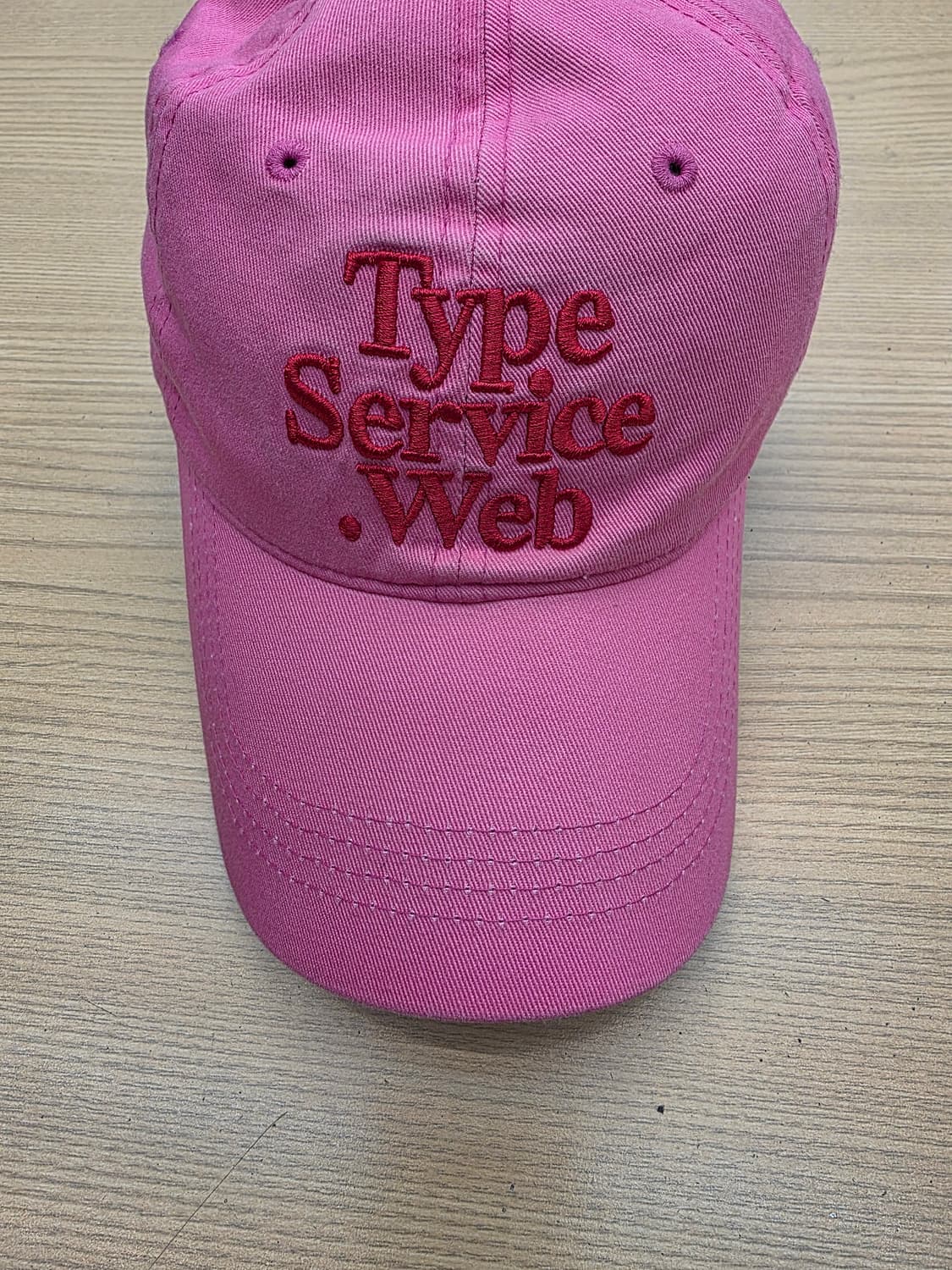 타입 서비스 핑크 볼캡 상품이미지1